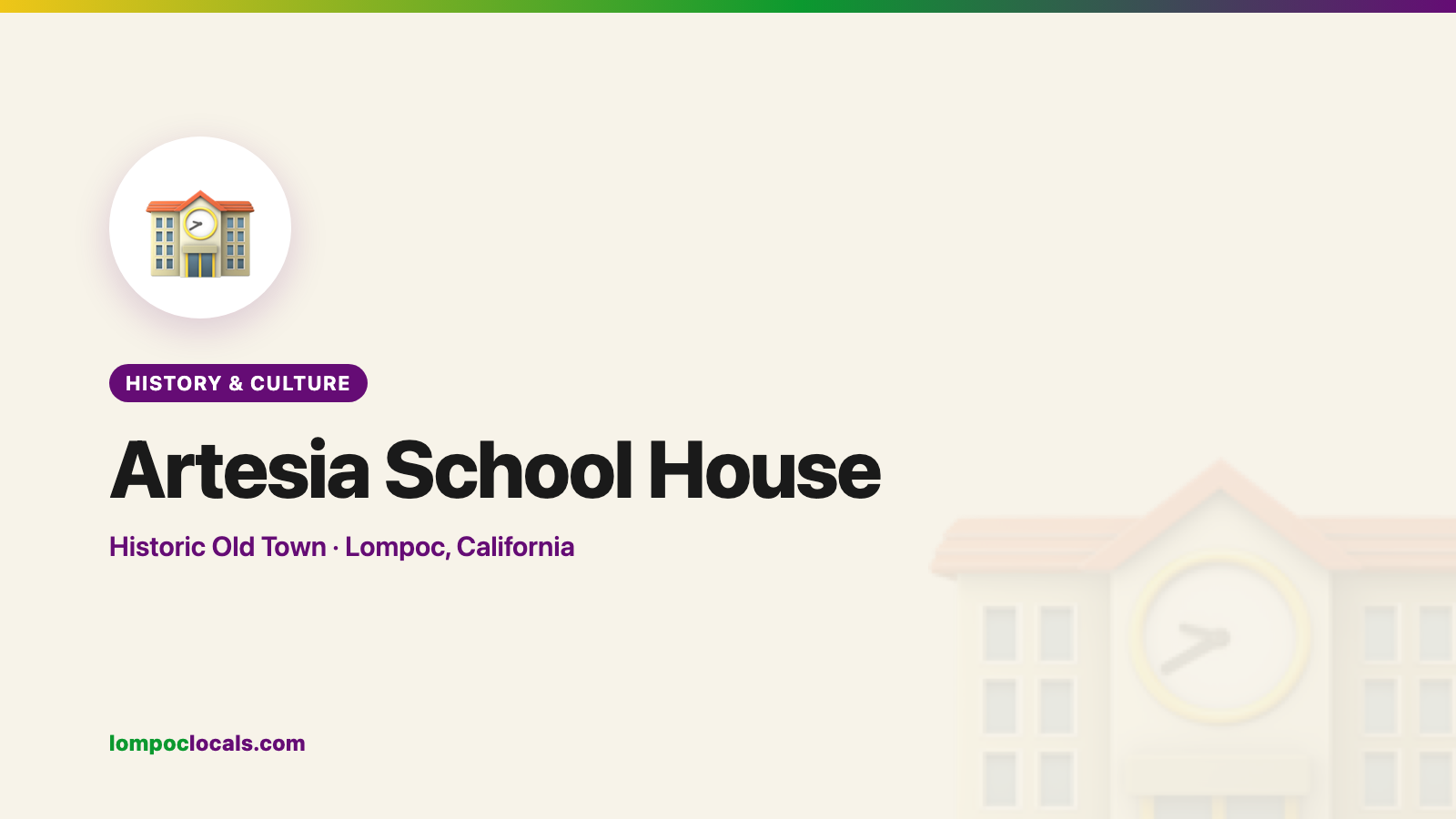 Artesia School House